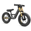 Image de BERG Biky Cross Draisienne, Draisienne 2 Ans, avec Frein à Main, 12 Pouces, Cadre en magnésium, Selle réglable, Velo pour Garçons et Filles, Gris