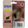 Image de Epson T0874 Cartouche d'encre d'origine UltraChrome Hi-Gloss2 Jaune Amazon Dash Replenishment est prêt