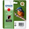 Image de Epson T1597 Cartouche d'encre d'origine pour Stylus Photo R2000 Rouge