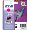 Image de Epson T0803 Magenta Hummingbird Genuine Ink, Claria Photo HD Ink Cartridge