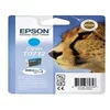 Image de Epson T0712 Guépard Cyan, Cartouche d'encre d'origine, D78 D120 DX4000 DX5000 DX6000 DX7400 DX8400 DX9400F S20 S21 SX100 SX105 SX110 SX200 SX210 SX215 SX400 SX410 SX510W SX600FW BX300F B40W BX600FW