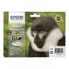 Image de EPSON Multipack T0895 - Singe - Noir Cyan Magenta Jaune (C13T08954020)