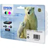 Image de Epson C13T26164020 Cartouche d'encre Noir, Bleu, Rose, Jaune
