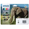 Image de Epson 24XL Multipack - Pack de 6 - 55.7 ml - XL - noir, jaune, cyan, magenta, magenta clair, cyan clair - original - blister - cartouche d'encre - pour Expression Photo XP-55, 750, 760, 850, 860, 950, 960, 970; Expression Premium XP-750, 850 - Jusqu'à en occasion ou reconditionné
