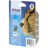 Image de EPSON Cartouche dencre T0712 Cyan - Guépard (C13T07124012)