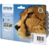 Image de Pack de cartouches d'encre d'origine noir + 3 couleurs Guepard EPSON