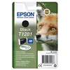 Image de Epson T1281 Renard Noir, Cartouche d'encre d'origine,S22 SX125 SX130 SX230 SX235W SX420W SX425W SX430W SX435W SX440W SX445W BX305F BX305FW BX305FW Plus BX310FN