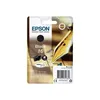 Image de EPSON Cartouche dencre T1621 noir - Stylo Plume (C13T16214012)
