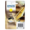 Image de Cartouche dencre EPSON 16 Jaune - Technologie dimpression Jet dencre - Rendement jusquà 165 pages