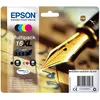 Image de Epson 16XL Pen & Crossword Genuine Multipack, 4-colours Ink Cartridges, DURABrite Ultra Ink