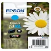 Image de Epson 18XL Pâquerette Cyan, Cartouche d'encre d'origine XL Haute capacité, XP-30 XP-102 XP-202 XP-205 XP-212 XP-215 XP-225 XP-302 XP-305 XP-312 XP-315 XP-322 XP-325 XP-405 XP-412 XP-415 XP-422 XP-425