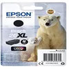 Image de Epson 26XL Ours Polaire Noir, Cartouche d'encre d'origine XL Haute capacité, XP-510 XP-520 XP-600 XP-605 XP-610 XP-615 XP-620 XP-625 XP-700 XP-710 XP-720 XP-800 XP-810 XP-820
