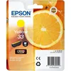 Image de Cartouche d'encre EPSON Originale T3344 Jaune (Yellow) Série Orange - C13T33444010