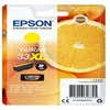Image de Epson 33XL Orange Jaune, Cartouche d'encre d'origine XL Haute capacité, XP-530 XP-540 XP-630 XP-635 XP-640 XP-645 XP-830 XP-900 XP-7100