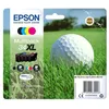 Image de Epson 34XL - Pack de 4 - XL - noir, jaune, cyan, magenta - original - blister - cartouche d'encre - pour WorkForce Pro WF-3720, WF-3720DWF, WF-3725DWF en occasion ou reconditionné