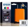 Image de Cartouche d'encre EPSON Pack Multipack 4 Originales 405 XL (Noir + 3 Couleurs) - C13T05H64010