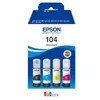 Image de EPSON 104 Multipack 4 couleurs EcoTank (260 ml) C13T00P640