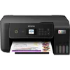Image de Epson Imprimante EcoTank ET-2825 avec réservoirs, Multifonction 3-en-1: Imprimante / Scanner / Copieur, A4, Jet d'encre couleur, Wifi Direct, Ecran, Faible coût par page, Kit d'encre inclus, Compact