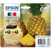 Image de Cartouche d'encre d'origine noir + 3 couleurs Ananas 604 EPSON