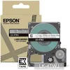 Image de Epson LabelWorks LK-6TBJ Ruban adhésif transparent mat Noir 24 mm Compatible avec LW-C410 et LW-C611