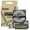 Image de Epson Labelworks LK-6QWJ Cartouche d'étiquetage compatible avec Epson LabelWorks LW-C610 Mat Khaki/Blanc 24 mm
