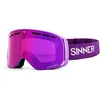 Image de SINNER Olympia + Matte Light Purple-Double Pink SINTRAST Vent-Cat. S2 Lunettes de soleil, adultes, unisexe, multicolore (multicolore), taille unique