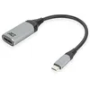Image de Adaptateur ACT USB-C vers DisplayPort - 4 K @ 60 Hz, Longueur du câble : 0,15 m, boîtier en Aluminium.