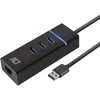Image de ACT Hub 3 Ports USB 3.1 Gen1 (USB 3.0) avec Port réseau Gigabit AC6310