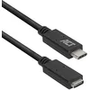 Image de ACT Câble d'extension USB C 2 m, USB 3.0, PD 60 W Type C câble d'extension charge rapide, vitesse de données 5 Gbit/s - AC7412
