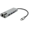 Image de ACT AC7091 Station d'accueil USB C 5 en 1 avec boîtier en Aluminium, 4K @ 60 Hz, HDMI, 3 Ports USB 3.0, USB Type C 100 W PD, LAN, Connexion d'un Moniteur supplémentaire à Un Ordinateur Portable