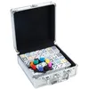 Image de Domino Train Mexicain Double 12 - Jeu Complet Colore, Valise Metal, Gare