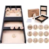 Image de Engelhart - 340660 - Jeu de Palets en Bois La Ferme - Mini Billard Hollandais - 80 cm (en 2 Parties) - Sacs en Coton - Adresse - Jeux en Bois - Shuffleboard Illustré pour Enfants 4 Ans et +