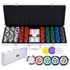 Image de Engelhart Mallette Poker 500 Jetons de Poker 14 g Numérotés 1-100 - 320920
