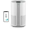 Image de Duux Bright 2 Purificateur d'air intelligent - Purificateur d'air avec 210 CADR, indicateur de qualité de l'air et ioniseur - Nettoie jusqu'à 99,97% de la pollution jusqu'à 42m² - Blanc