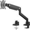 Image de Bras de Moniteur Universel One for All - 13 à 35 Pouces - VESA 75/100 mm - Réglage de la Hauteur - Inclinaison (140°), Pivotement (180°) et Rotation (360°) - 10 kg par écran - Noir (DM4110)