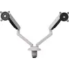 Image de Bras universel double pour moniteur de jeu, Support de moniteur