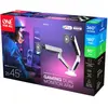 Image de Support écran PC ONE FOR ALL 2 écrans 21/45'' blanc RGB inclinable