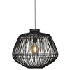 Image de Suspension Madagascar/rotin noir - Ø60cm, Good&Mojo