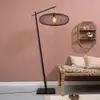 Image de GOOD & MOJO Lampadaire arqué Cango large, noir, hauteur 176 cm