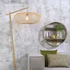 Image de GOOD & MOJO Lampadaire arqué Cango large, naturel, hauteur 176 cm