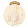 Image de Plafonnier Carrara en verre effet marbre it's about RoMi