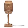 Image de Good&Mojo [W] Lampe de table Bhoutan nat/Kocher 1825 noir/naturel. -