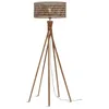 Image de Good&Mojo [W] Lampadaire Java 5 pieds nat/50 x 22. Noir/naturel. -