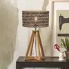 Image de GOOD & MOJO Java lampe table pyramide naturel/noir