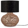 Image de Good&Mojo [W] Lampe de table Kalahari S/3220. Noir