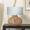 Image de GOOD & MOJO Kalahari lampe de table 47cm gris clair