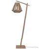 Image de Good&Mojo [W] Lampadaire Merapi S nat/Diamond. Noir/naturel. -