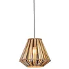 Image de Good&Mojo Lampe suspendue Merapi diamond. Noir/naturel