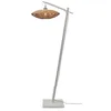 Image de Good&Mojo Tanami fs 4010 Lampadaire bambou rotin blanc