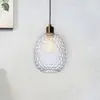Image de IT'S ABOUT ROMI Suspension Venice, ovale, transparente, verre, E27